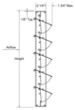 12" x 12" Horizontal Air Flow